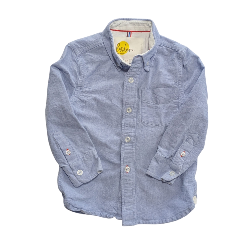 Boden Blue Oxford Button Down Shirt